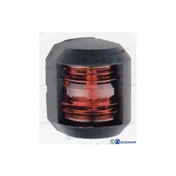 Red Port Navigation Light with Black Housing - GS10051 product image