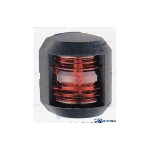 Red Port Navigation Light with Black Housing - GS10051 product image