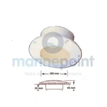 Recessed White Courtesy Light - GS10171 product image