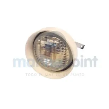 White Cross Light with Stainless Steel Mount - GS10174 product image