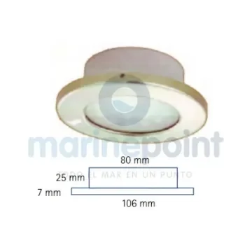 3” Round Stainless Steel LED Light - GS10411 product image