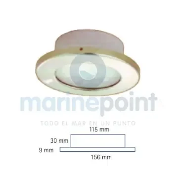 4" Round LED Stainless Steel Light - GS10410 product image