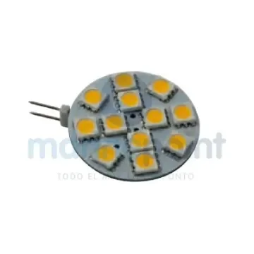 Horizontal G4 LED Bulb 12 LEDs Cool White - GS10511 product image