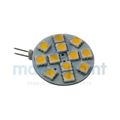 Horizontal G4 LED Bulb 12 LEDs Cool White - GS10511 product image