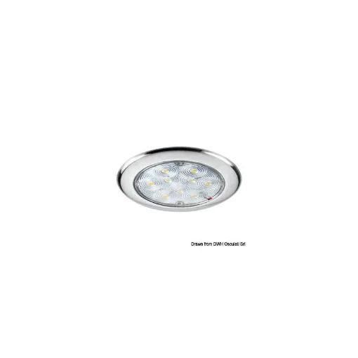 LED Inox Ceiling Light 131mm, 12v - IPC6129 product image