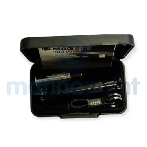 Compact Black Flashlight for Marine Use - K3A012 product image