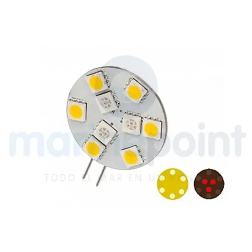 NauticLed G4 Bulb Two Colours Vertical Pins - NLS834 product image