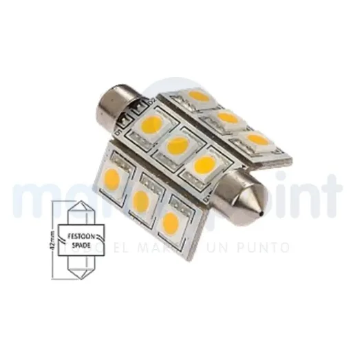 NauticLed Bayonet LED Bulb Warm White - NLS852 product image
