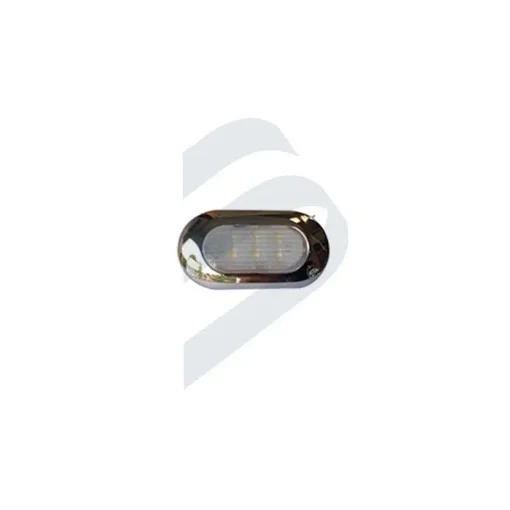 Cold White Stainless Steel LED Welcome Light - 213211 product image