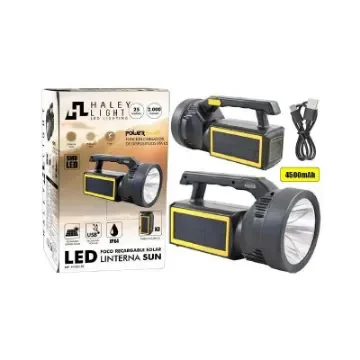 2000 Lumens Solar Rechargeable Spotlight Lantern - HY20170 product image