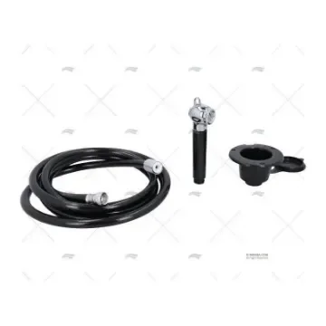 Nautical Shower with Black Box and 3-Metre Hose - 00009119 product image