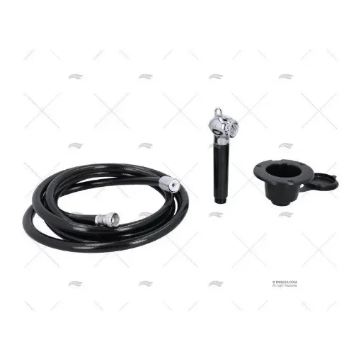 Nautical Shower with Black Box and 3-Metre Hose - 00009119 product image