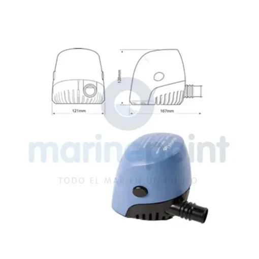 Whale - Orca 500 12V High Efficiency Bilge Pump - 070228 product image