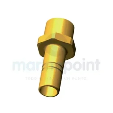 Whale Male Threaded Coupler Adapter 1/2'' NPT X 15mm - 075013 product image
