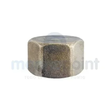1-1/4" Female Hexagonal Brass Plug - 089435 product image