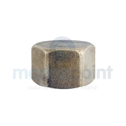 1-1/4" Female Hexagonal Brass Plug - 089435 product image