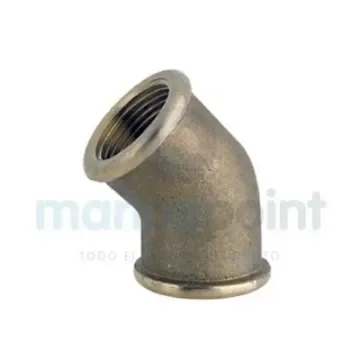 45º Brass Elbow F-F 1-1/2" - 089117 product image