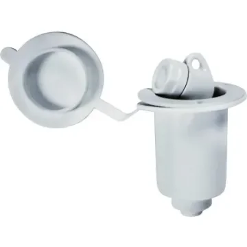 White Nautical Shower Box for Deck - 102055 product image