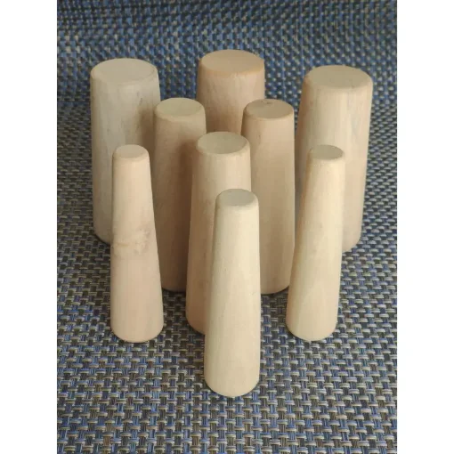 Set of 9 Small Wooden and Fibreglass Plugs - 16323 product image