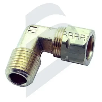 Brass Elbow Fitting G 1/4” To 3/8” Tube - 180056 product image