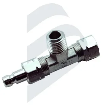 G 1/4" T-Fitting with Bleeder for 3/8" Tube - 180058 product image