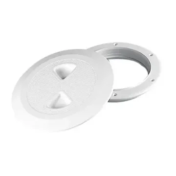 Nuova Rade Satin Finish Round Pressure Access Cover - 196446 product image