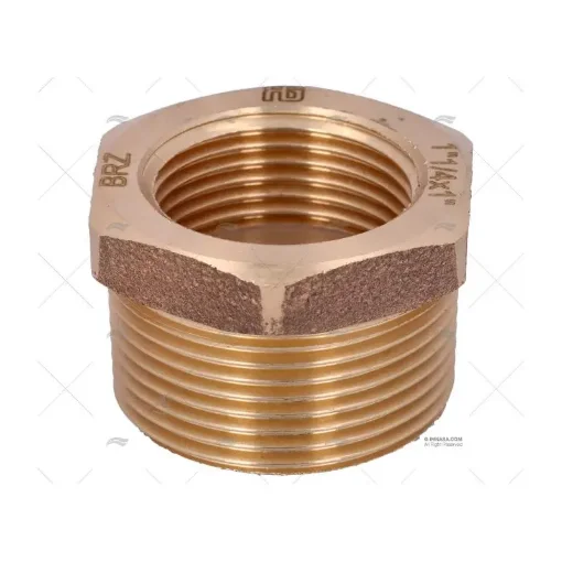Guidi Bronze Reducer Male 1-1/4" Female 1" - 43250430 product image