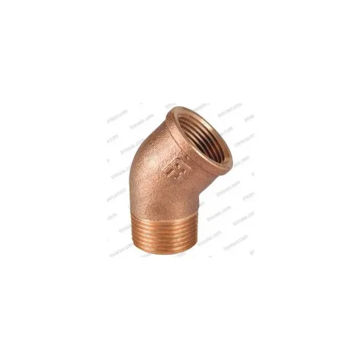 Guidi Brass Elbow M-H 45º, 3/4" - 43250651 product image