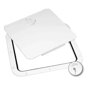 Nuova Rade - Small White Cover Plate with Removable Lid - 45163 product image
