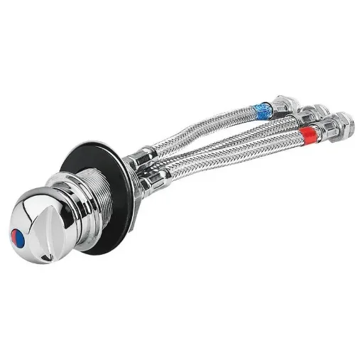 Nuova Rade Chrome Mixer + 3 Hoses - 45601 product image