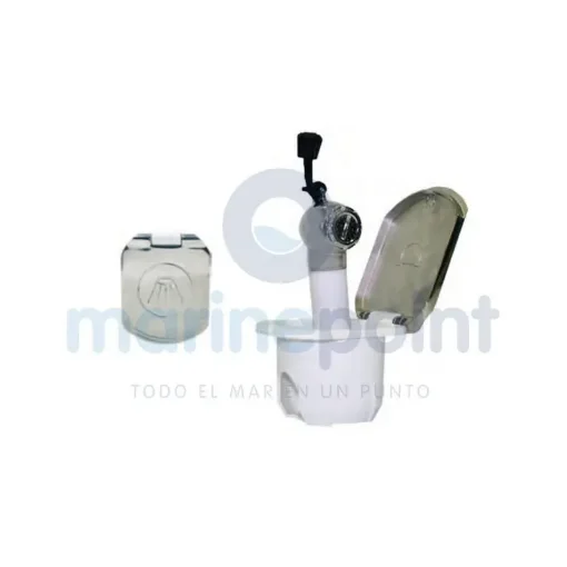 Glendinning Built-In Stainless Steel Shower Arm - GLE99582-REC-SS product image