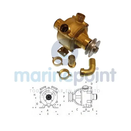 Self-Priming Mechanical Bronze Pump 25 Mm - GS20200 product image