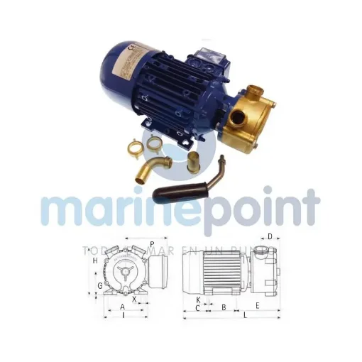 12V Self-Priming Electric Pump, 53 L/Min - GS20222 product image