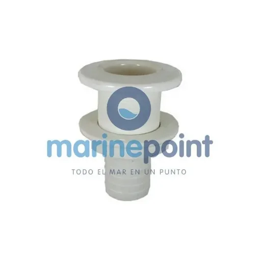 White Nylon Thru-Hull Fitting 1-1/4'' - GS30083 product image