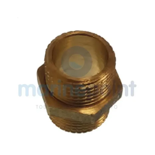 1-1/4" Brass Nipple for Marine Plumbing - GS30154 product image