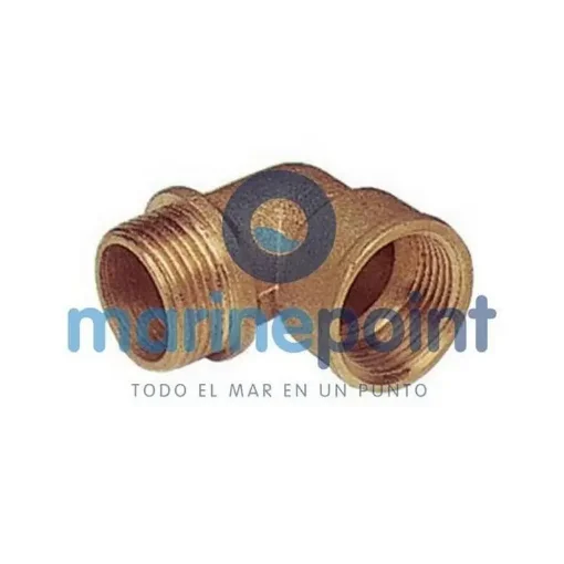 90º Male-Female Brass Coupling - GS30171 product image