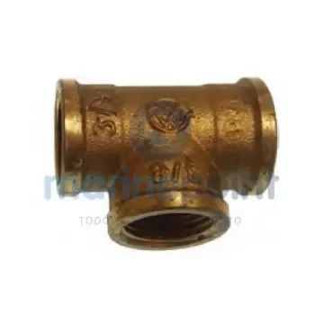 1" Female-Female-Female Brass T Connector - GS30183 product image