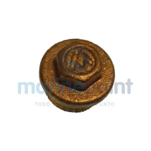 1-1/4" Male Brass Plug for Marine Installations - GS30284 product image