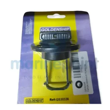 Durable Plastic Flat Black Drain Plug - GS30336 product image