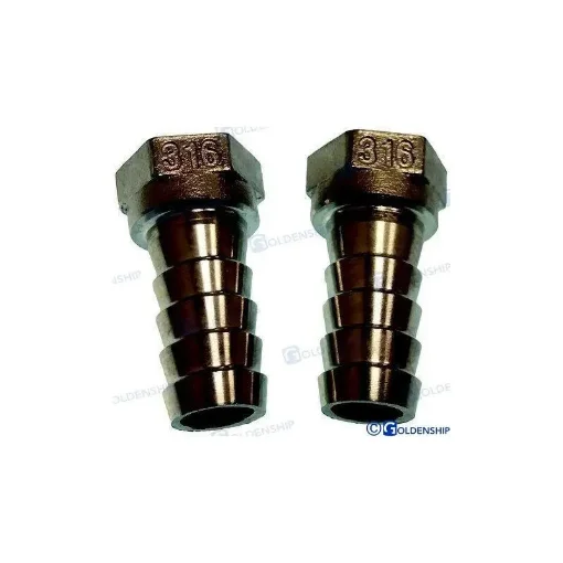 Female Aisi-316 Stainless Steel Fittings 3/8" X 15 Mm - GS30508 product image