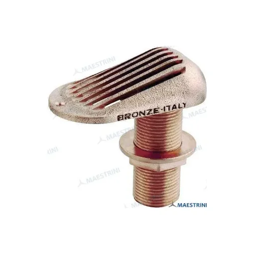 Maestrini - Bronze Through-Hull Fitting with 1” Strainer - GS30602 product image