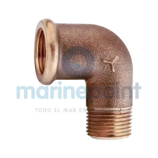 Maestrini 1/2'' Male/Female 90º Naval Bronze Elbow - GS30661 product image