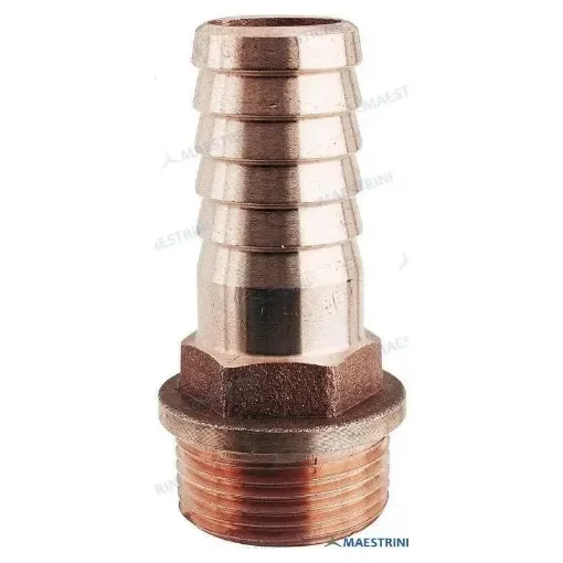 Maestrini - 1-1/4'' X 38 Mm Naval Bronze Threaded Connector - GS30685 product image