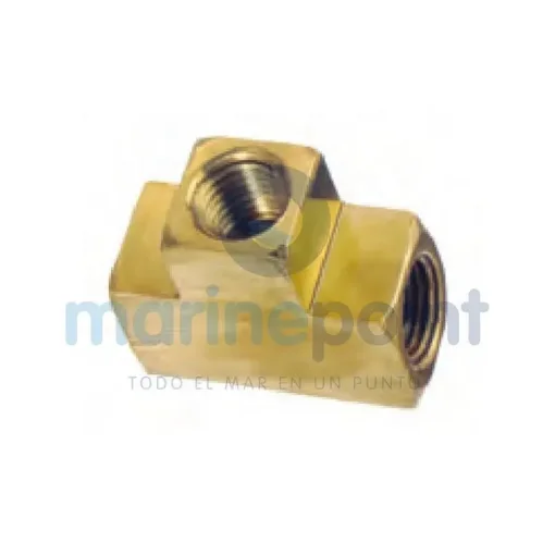 1/4'' Brass T-Connector for Engines or Tanks - GS31069 product image