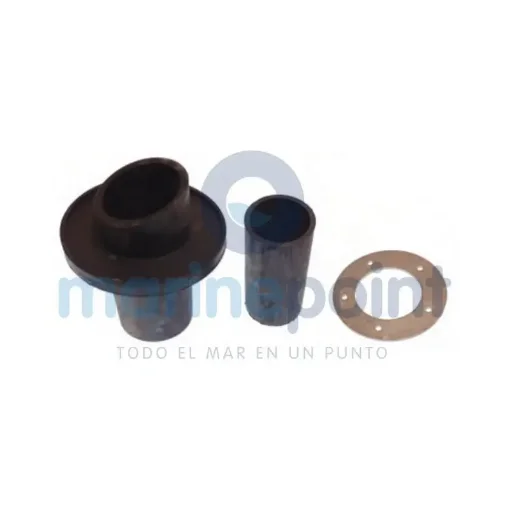Rubber Hull Outlet with 60mm Stainless Steel Plate - GS38139 product image