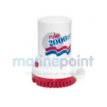 Rule 2000 High Flow Bilge Pump 24V - RU12 product image