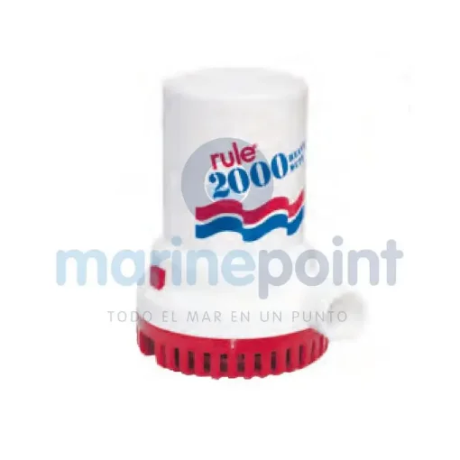 Rule 2000 High Flow Bilge Pump 24V - RU12 product image