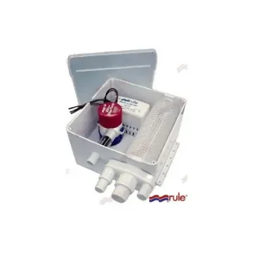 Rule - Shower Box with Drain and 24V Pump - RU98A24 product image