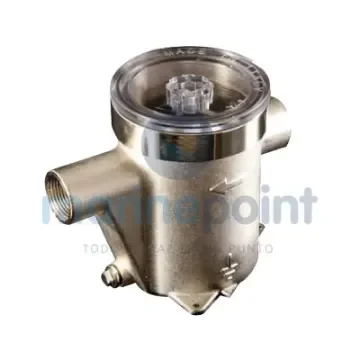 3/4" Brass Marine Water Filter with Clear Cover - GS30413 product image