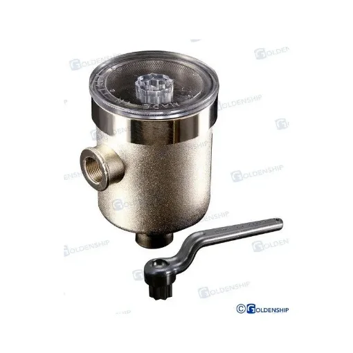 1'' Brass Water Filter with Transparent Lid - GS30416 product image